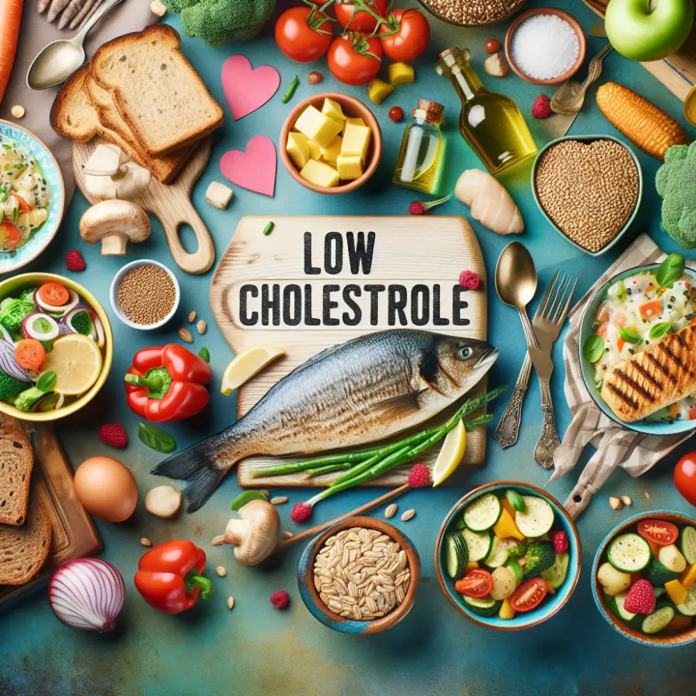 low cholesterol meals
