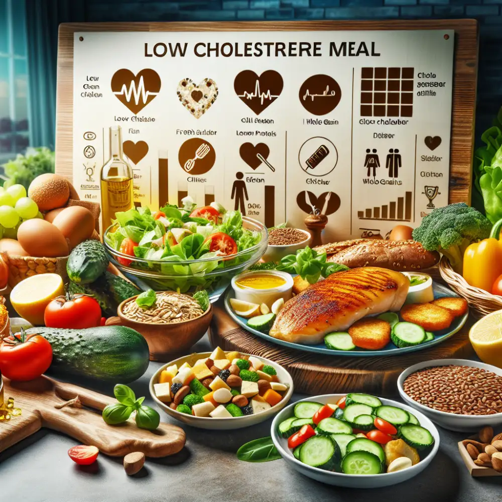 low cholesterol meals