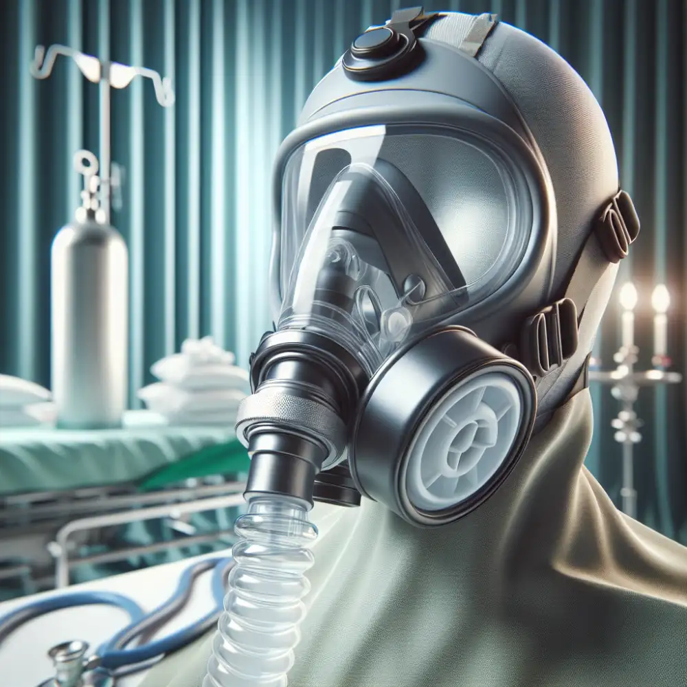 oxygen gas mask