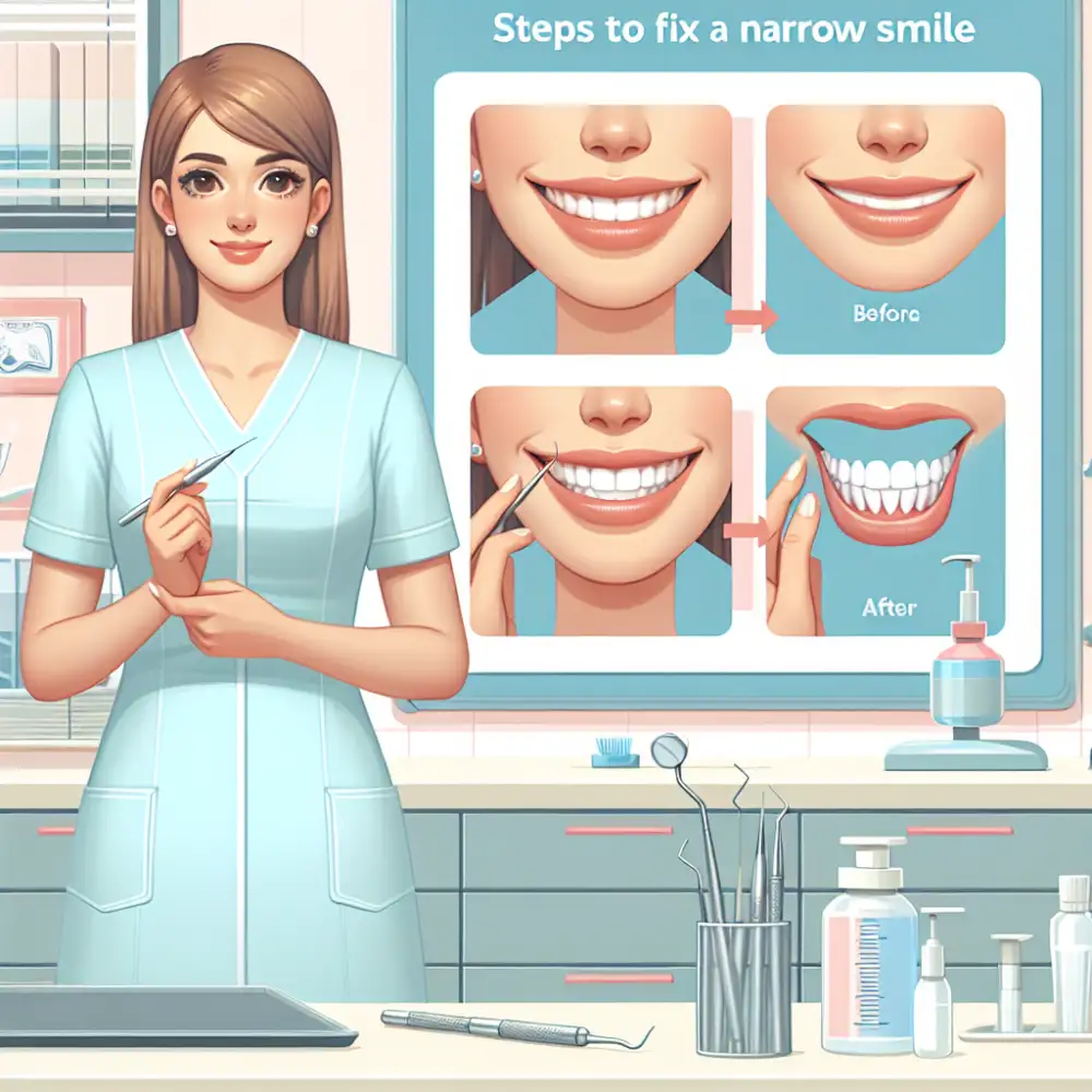 how to fix a narrow smile